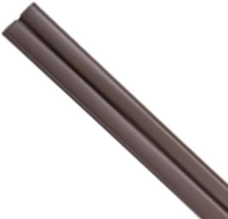 MagiDeal Door Bottom Seal Strip 100cm Brown