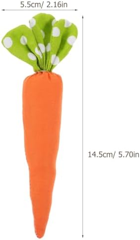 Cabilock 4PCS Easter Carrot Decor for Spring Farmhouse Baskets
