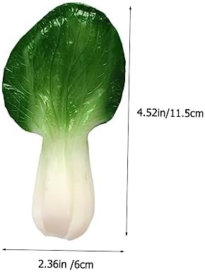 Happyyami 2pcs Artificial Chinese Cabbage Models Lifelike Display