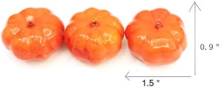 30 pcs Lifelike Artificial Fall Mini Pumpkins for Decor