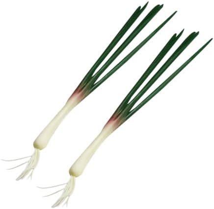 LUOZZY Artificial Green Onion Models 2 Pack