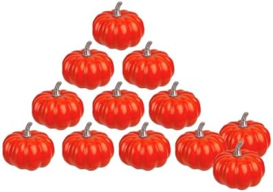 Vensovo 3 Inch Mini Foam Pumpkins - 12PCS Fall Decor