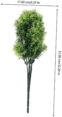 4pcs Decorative Artificial Plants for Home Office and Parties