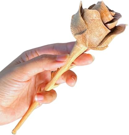 Wooden Rose - Handmade 5th Wedding Anniversary Gift