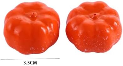 Kopida Mini Artificial Pumpkins Halloween Decor Set