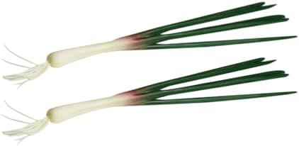 LUOZZY Artificial Green Onion Models 2 Pack