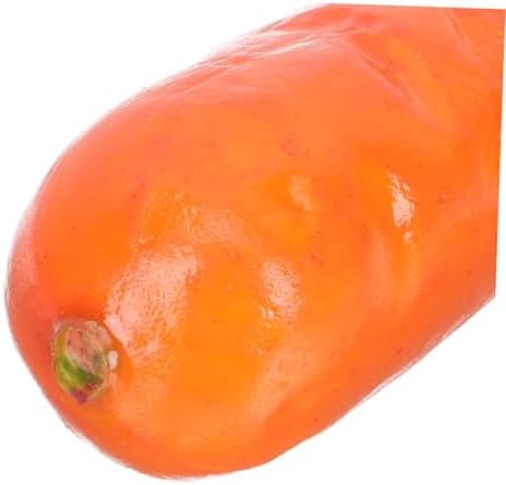 PRETYZOOM 60pcs Realistic Artificial Carrot Decorations