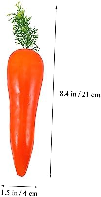 Ciieeo 3pcs Artificial Carrot Decorations