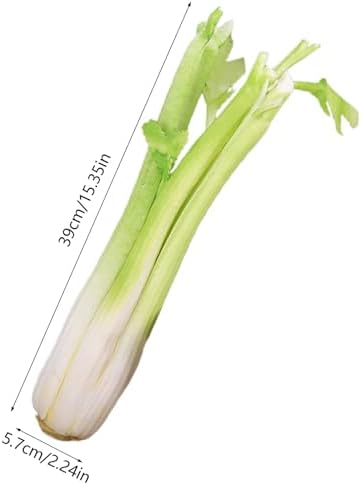 Realistic Artificial Celery PU Vegetable for Photography Props