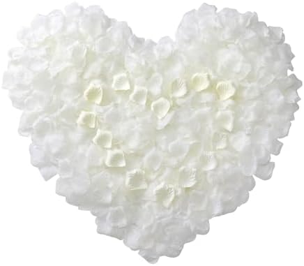 1500Pcs Real Dried Ivory White Hydrangea Petals