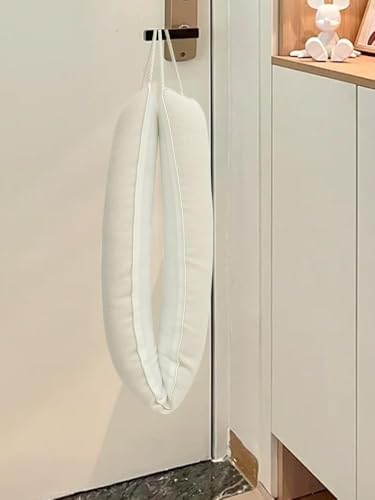 Abizarch Door Draft Stopper Weatherproof Soundproof Beige