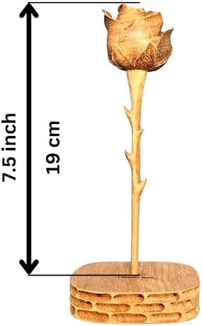 Wooden Rose - Handmade 5th Wedding Anniversary Gift