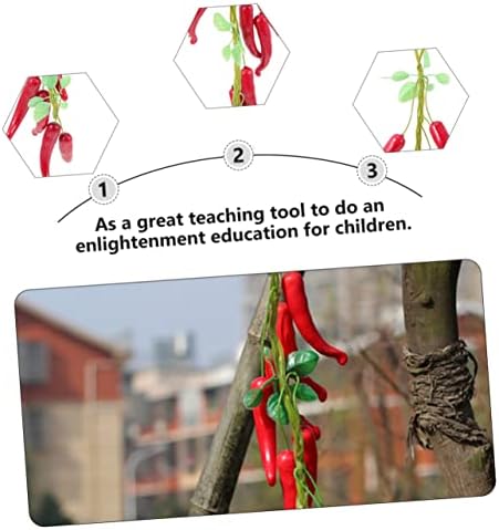 4pcs Simulated Chili Decor Artificial Pepper Farmhouse Hanging Decor