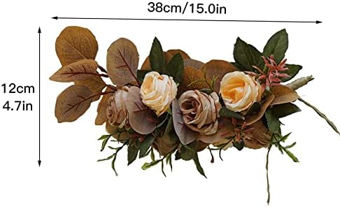 Firlar Artificial Flowers Wedding Chair Decor