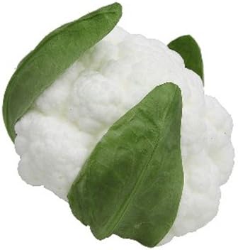 Artificial Fake Cauliflower Head Box of 2
