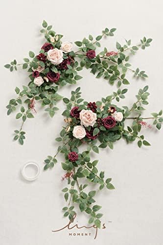 Lings Moment Artificial Floral Swags Centerpieces 2PCS