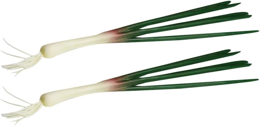 LUOZZY Artificial Green Onion Models 2 Pack