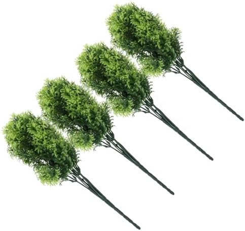4pcs Decorative Artificial Plants for Home Office and Parties