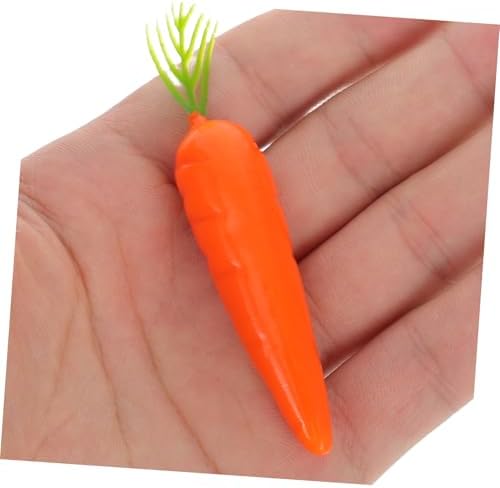 Cabilock 30pcs Artificial Carrots for Home Decor