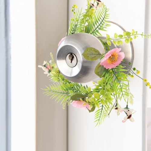 MAGICLULU Artificial Flower Wreath for Candles