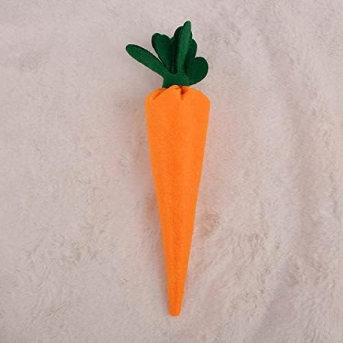 3pcs Easter Carrot Ornament Plush Decorations