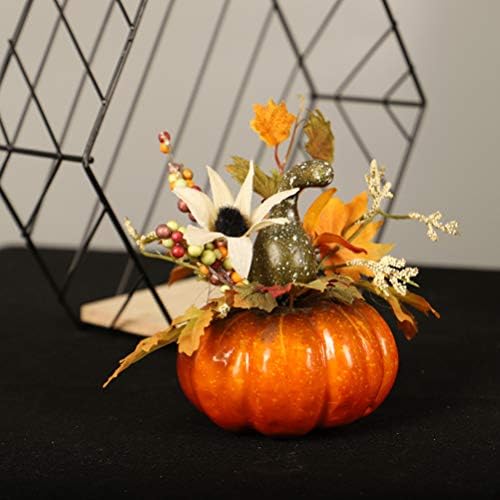 PRETYZOOM 1pcs Paintable Pumpkin Indoor Autumn Decor