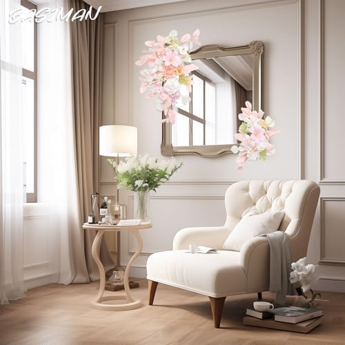 BASIMAN Set of 2 Wedding Flowers and Welcome Sign