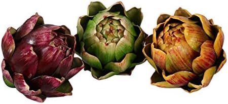 3PCS Artichoke Artificial Flower Fake Vegetables 43x39 Inch