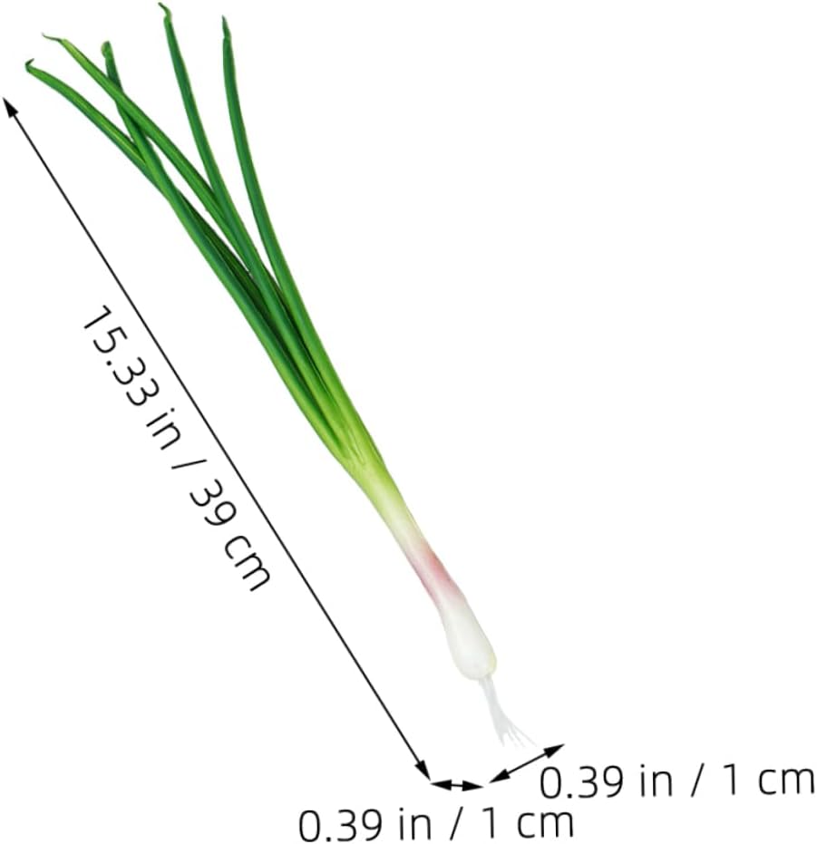 Artificial Green Onion Decor for Home and Kitchen