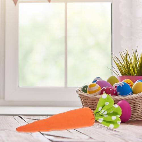 Cabilock 4PCS Easter Carrot Decor for Spring Farmhouse Baskets