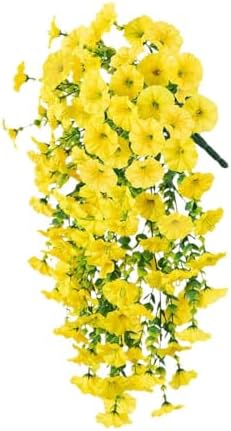 Tachiuwa Artificial Spring Teardrop Swag Wedding Decor Yellow