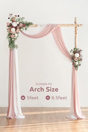 Lings Moment Wedding Arch Flowers Kit Pack of 4