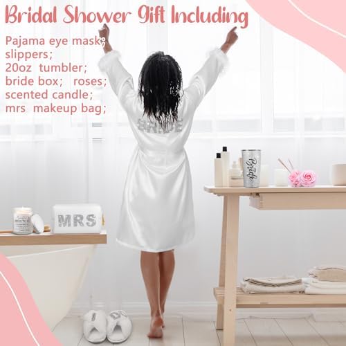 Croloose 9 Pcs Rhinestone Bridal Shower Gift Set