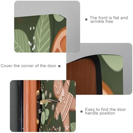 Susiyo Winter Food Botanical Spices Halloween Door Cover 32x79 In