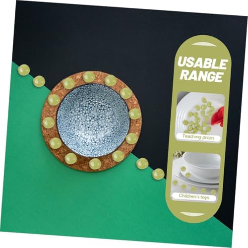 PRETYZOOM 50pcs Lifelike Fake Plastic Peas Decor Prop