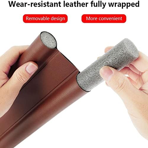 2PCS Door Draft Stopper Thermal Insulation Dustproof Cuttable Washable