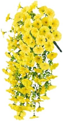 Tachiuwa Artificial Spring Teardrop Swag Wedding Decor Yellow