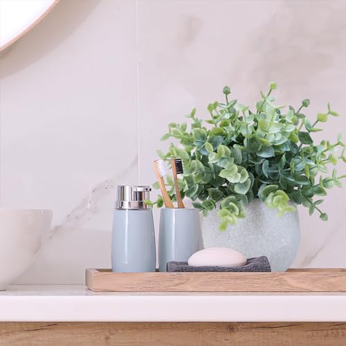Winlyn Set of 3 Artificial Potted Plants