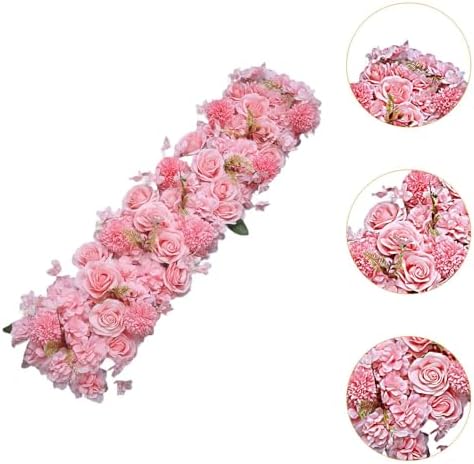 Tachiuwa Pink Artificial Flower Panel for Wedding Decor