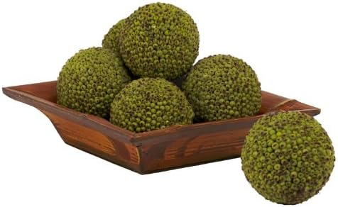 Nearly Natural 4in Berry Ball Set of 6
