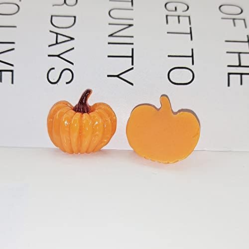 100 Pieces Mini Artificial Resin Pumpkins for Fall Decor
