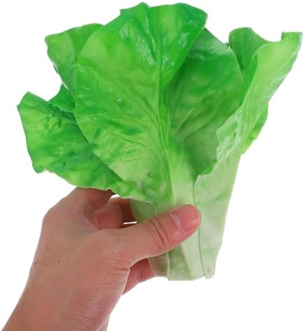 LUOZZY 2pcs Artificial Lettuce Decor for Kitchen