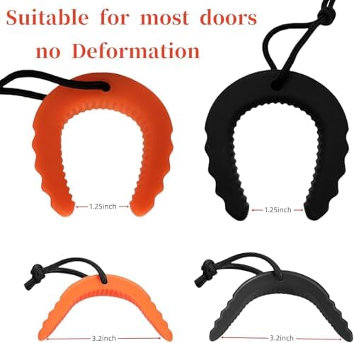 10 Inch Safety Door Stop with Clamp Guard