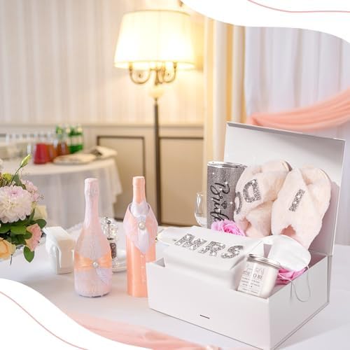 Croloose 9 Pcs Rhinestone Bridal Shower Gift Set