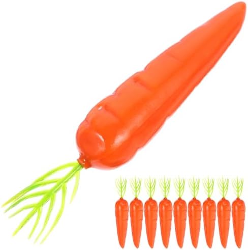 STOBOK Artificial Carrots 25pcs Decorations