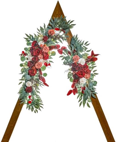 Boho Wedding Arch Artificial Flower Swag - Pack of 2