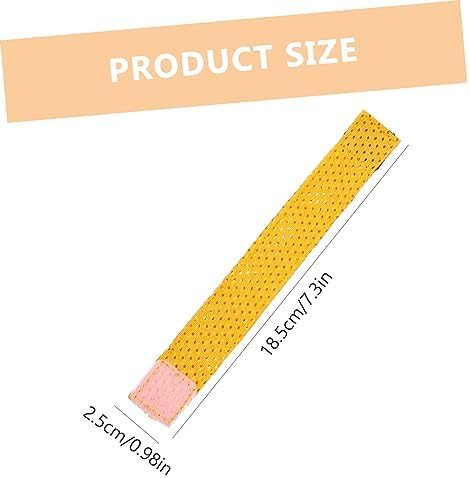 Sosoport 6pcs Elastic Cuff Straps for Sports Shirts