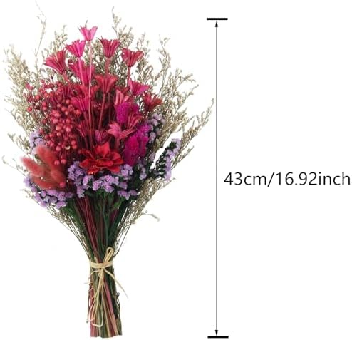 CISDUEO Dried Flower Bouquet for Wedding and Home Decor