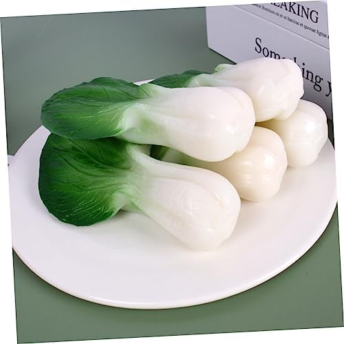 Happyyami 2pcs Artificial Chinese Cabbage Models Lifelike Display
