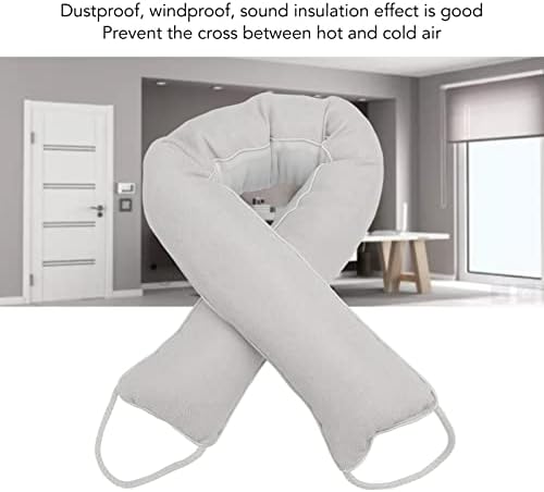 Phefop Door Snake Draft Stopper Windproof Soundproof